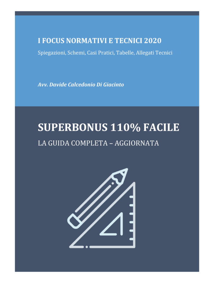 Copertina Guida Completa al Superbonus 110