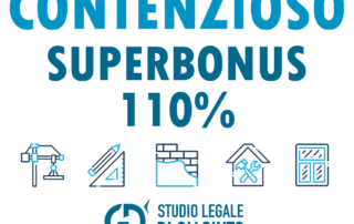 Contenzioso Superbonus 110%