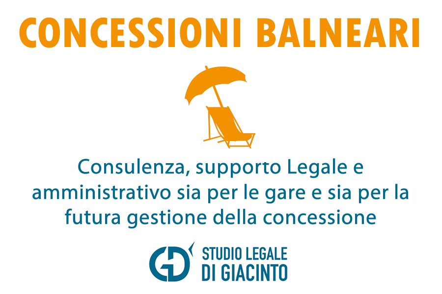 Conculenza gare e aste concessioni balneari