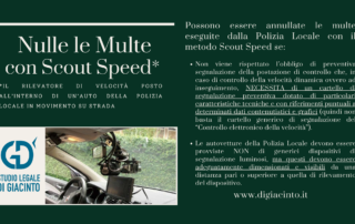 Nulle le Multe con Scout Speed