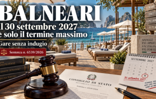Concessioni balneari, il 30 settembre 2027 non è una proroga garantita. Il Consiglio di Stato accelera le gare e cambia lo scenar